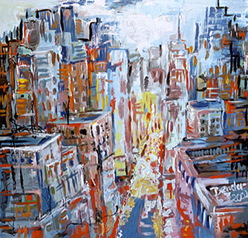 Skyline Abstrakt